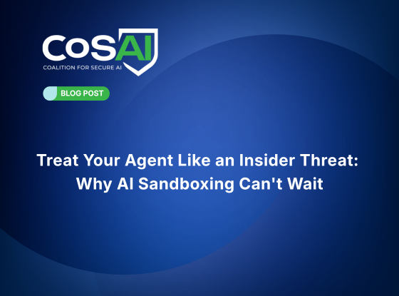 Treat Your Agent Like an Insider Threat: Why AI Sandboxing Can’t Wait