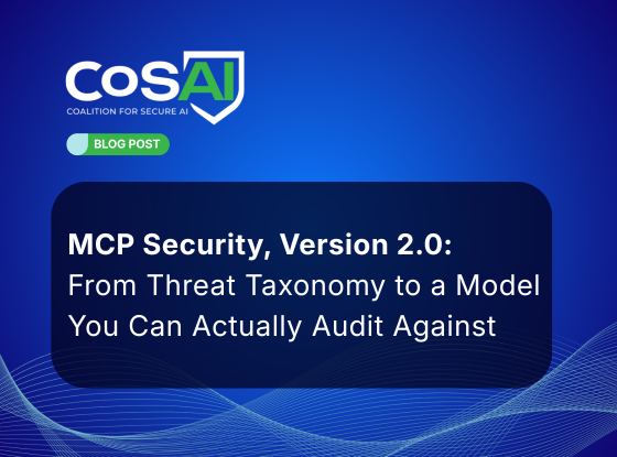 MCP Security, Version 2.0: From Threat Taxonomy to a Model You Can Actually Audit Against